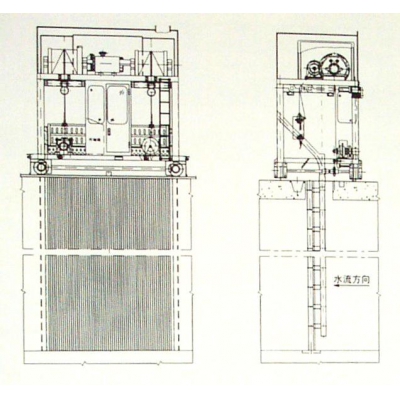 YCB 系列移動型垂直耙斗式攔污柵清污機(jī)